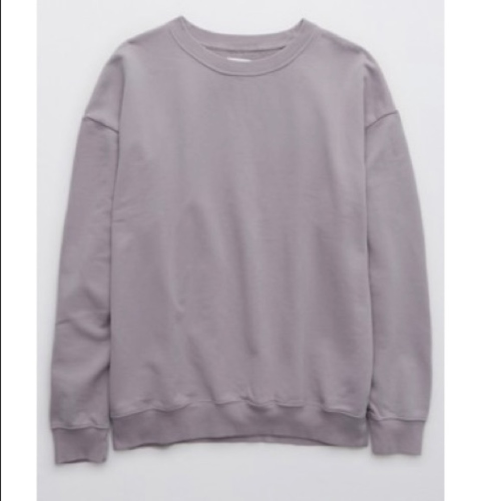 Aerie Throwback Fleece Crewneck Sweatshirt NWOT